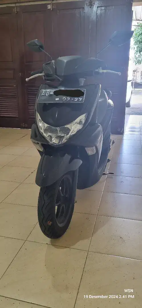 YAMAHA FREEGO 2022 NON KEYLESS HITAM