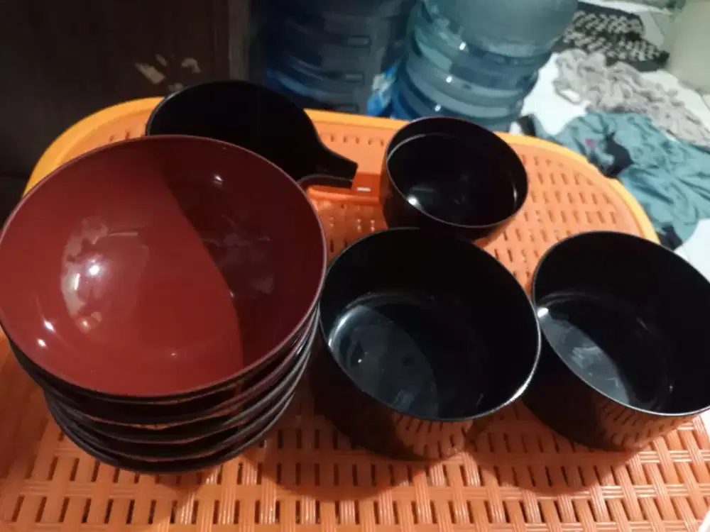 Mangkuk plastik minori jepang