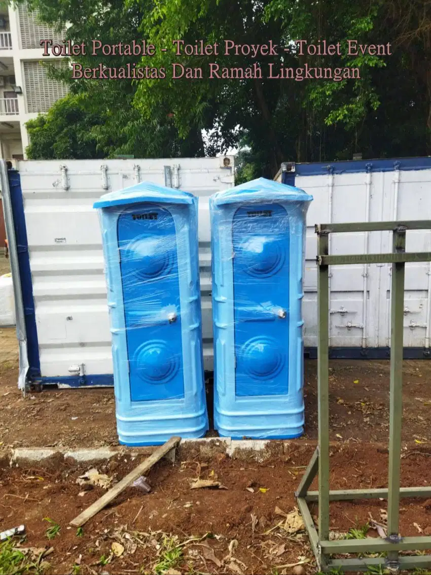 Toilet Proyek/Toilet Portable/Toilet Event/kuat dan kokoh /Ready/ Toil