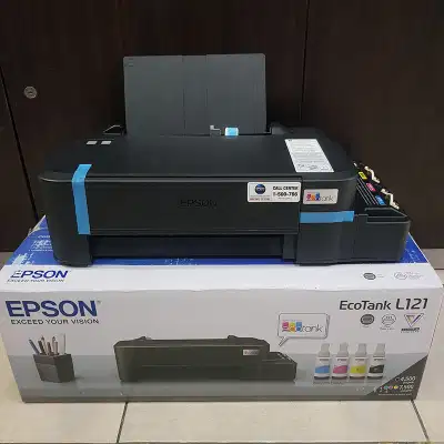 PRINTER EPSON L121 PRINT ONLY // SOLUSI CETAK RUMAHAN ATAU KANTORAN