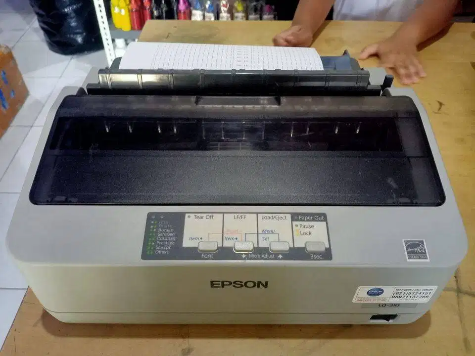PRINTER EPSON LQ310 DOTMATRIX // UNTUK CETAK FAKTUR2// SECOND BAGUS!!!
