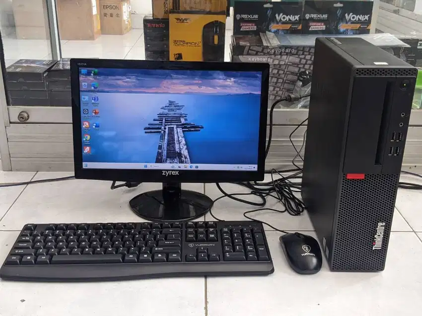 Computer Siap Pakai Cpu Lenovo Core I5 Gen 6 Ram 8gb SSD