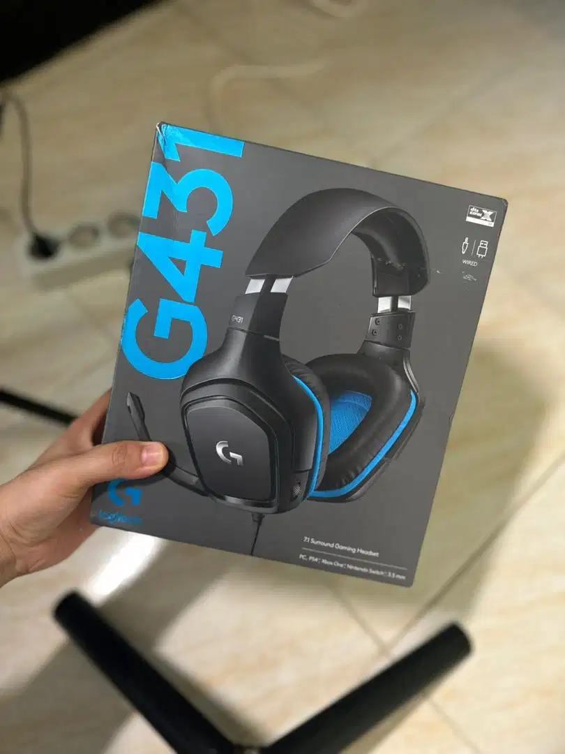 Logitech G431 sourround gaming headset