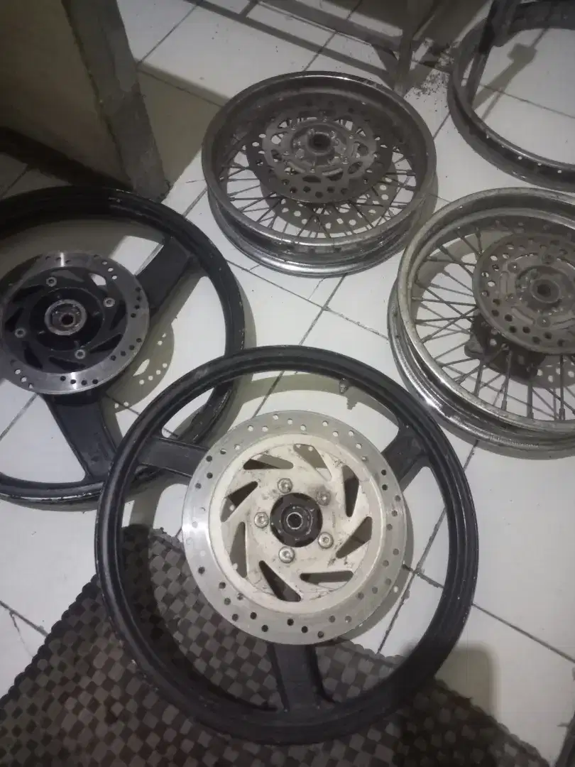 Jual velg Kawasaki D-Tracker,Ninja,Rxking