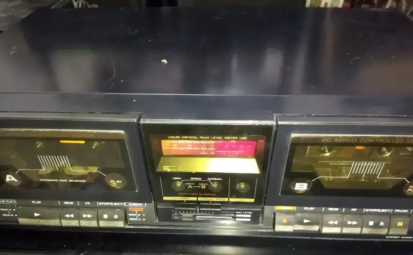 Tape deck kaset pita dobel deck SONY