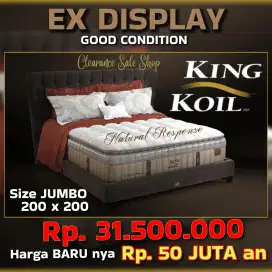 Kasur KING KOIL NATURAL RESPONSE 200 EX DISPLAY