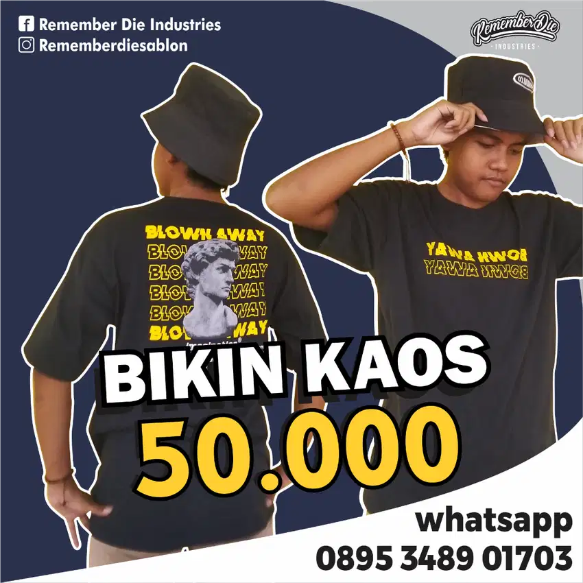 Sablon Kaos Berkualitas Harga Terjangkau / Bikin Kaos Sablon Plastisol