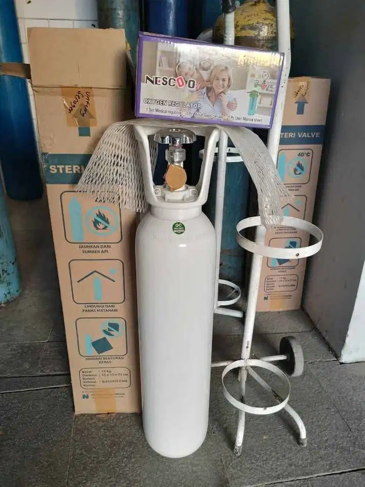 Tabung oksigen medis