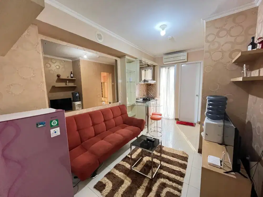 SEWA UNIT 2 BR PERBULAN APARTEMEN BASSURA CITY TOWER ALAMANDA