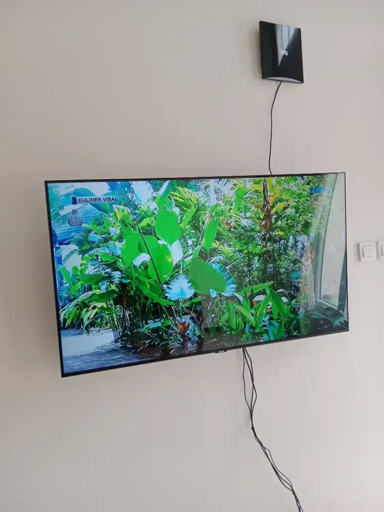 Pasang tv led di dinding