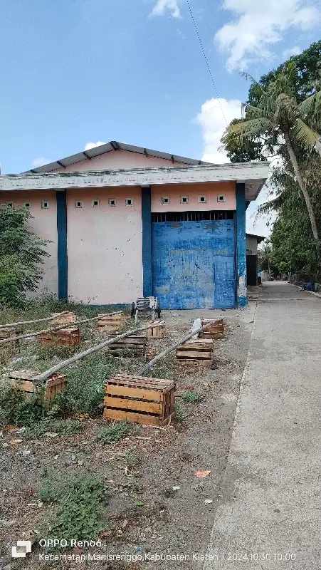 Dijual gudang bekas tembakau dimanisrenggo