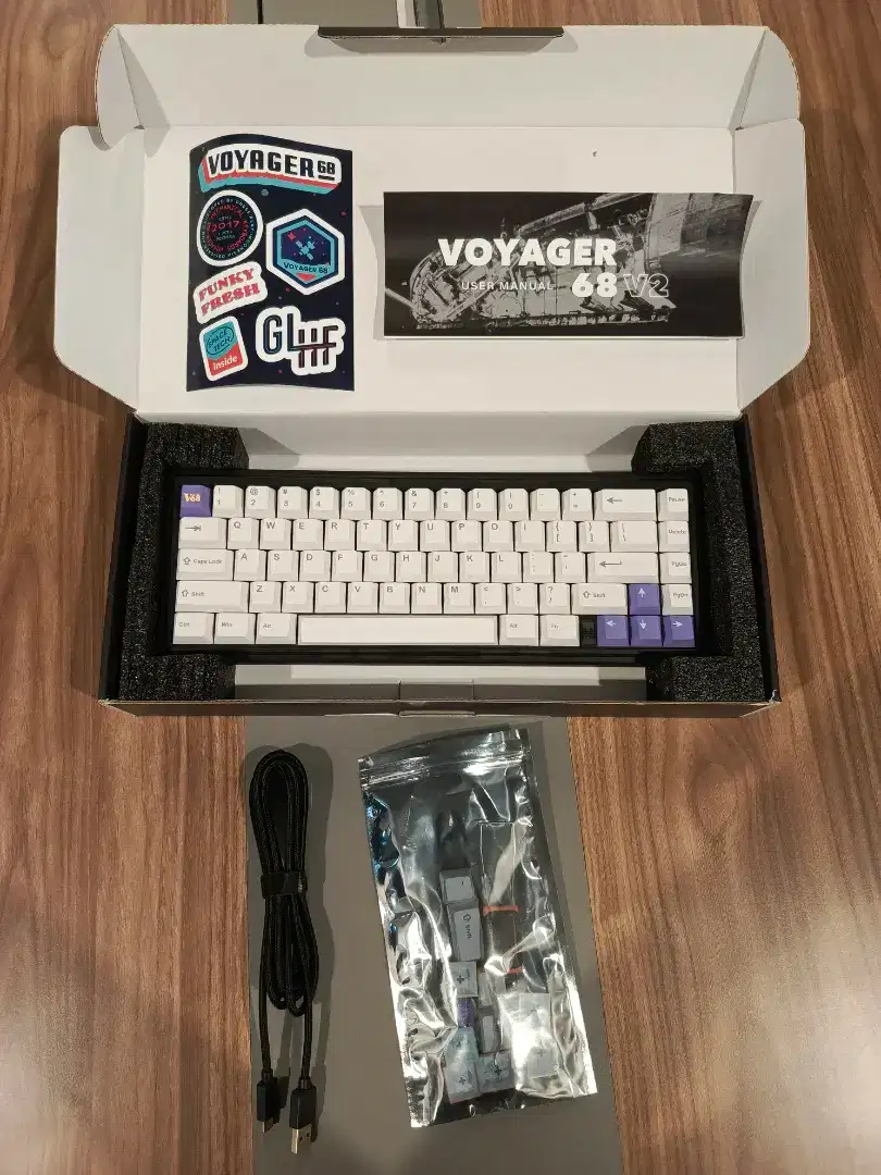 Keyboard Gaming Wireless Press Play Voyager68 65%