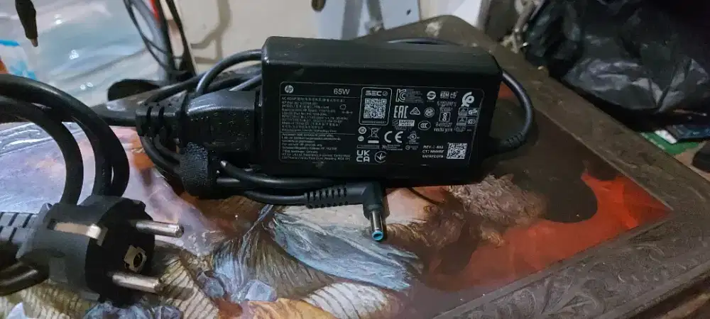 Adaptor charger HP 14 original cabutan copoton ORi