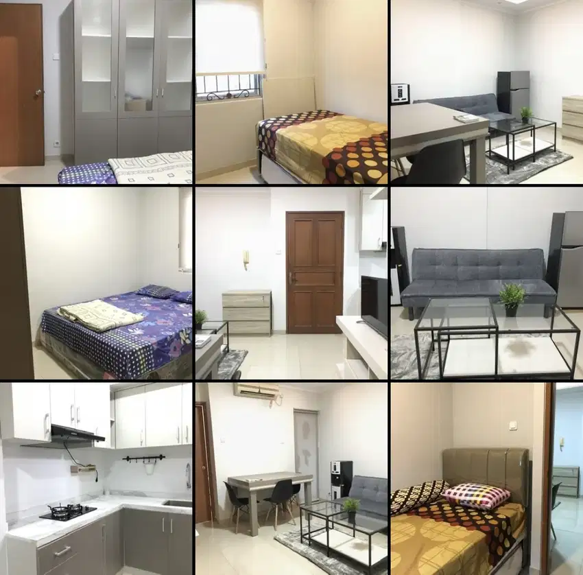 sewa harian apartemen gading mediterania kelapa gading 2 Kamar