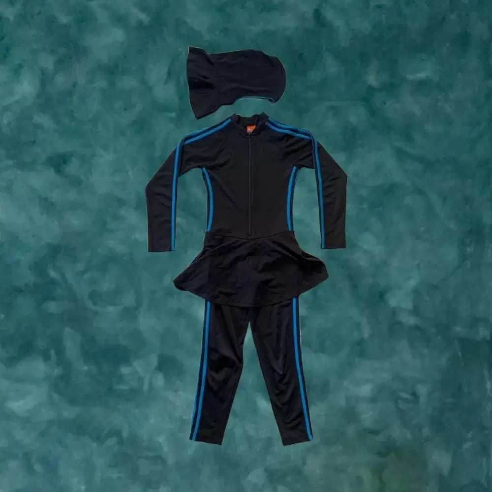Baju Renang Anak Perempuan, Pakaian Renang Anak, Swimsuit Anak Muslim