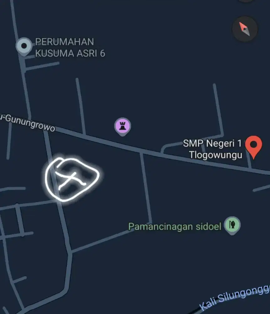 Tanak kavling SHM di Tlogowungu Pati