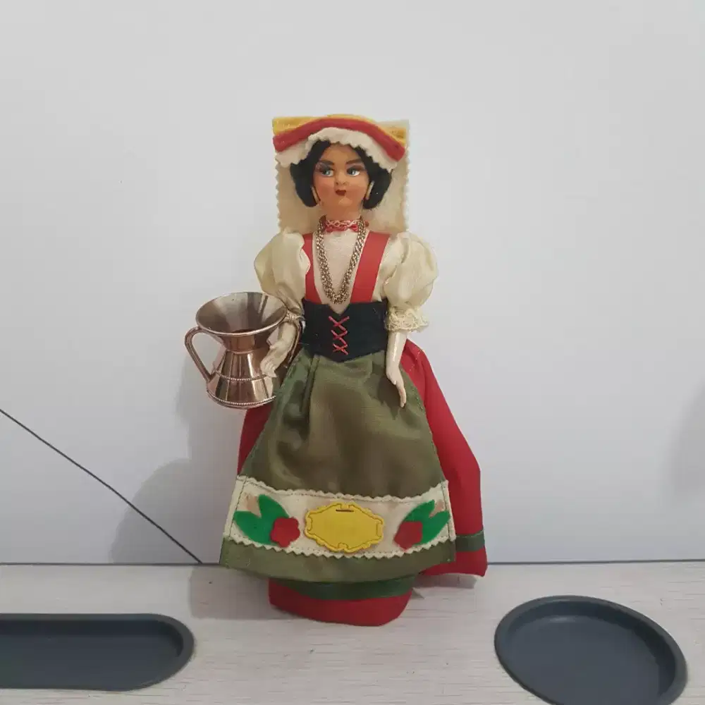 Pajangan Boneka Vintage Roma Italia Italy Eropa
