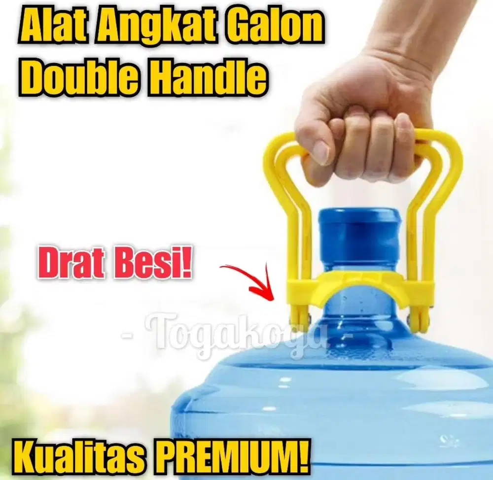 Alat Angkat Air Galon Double Handle Holder Pegangan Galon