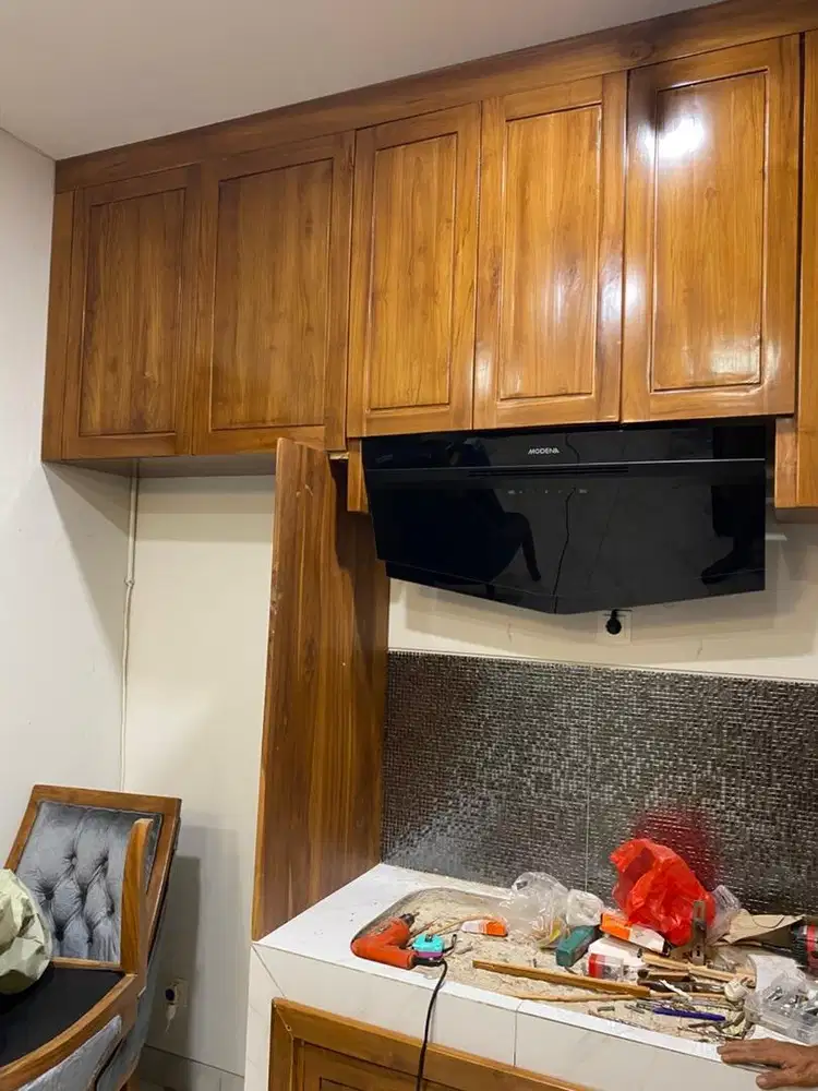 KITCHEN SET KAYU JATI