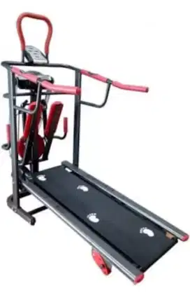 Treadmill manual 6 fungsi TL-004 alat kebugaran