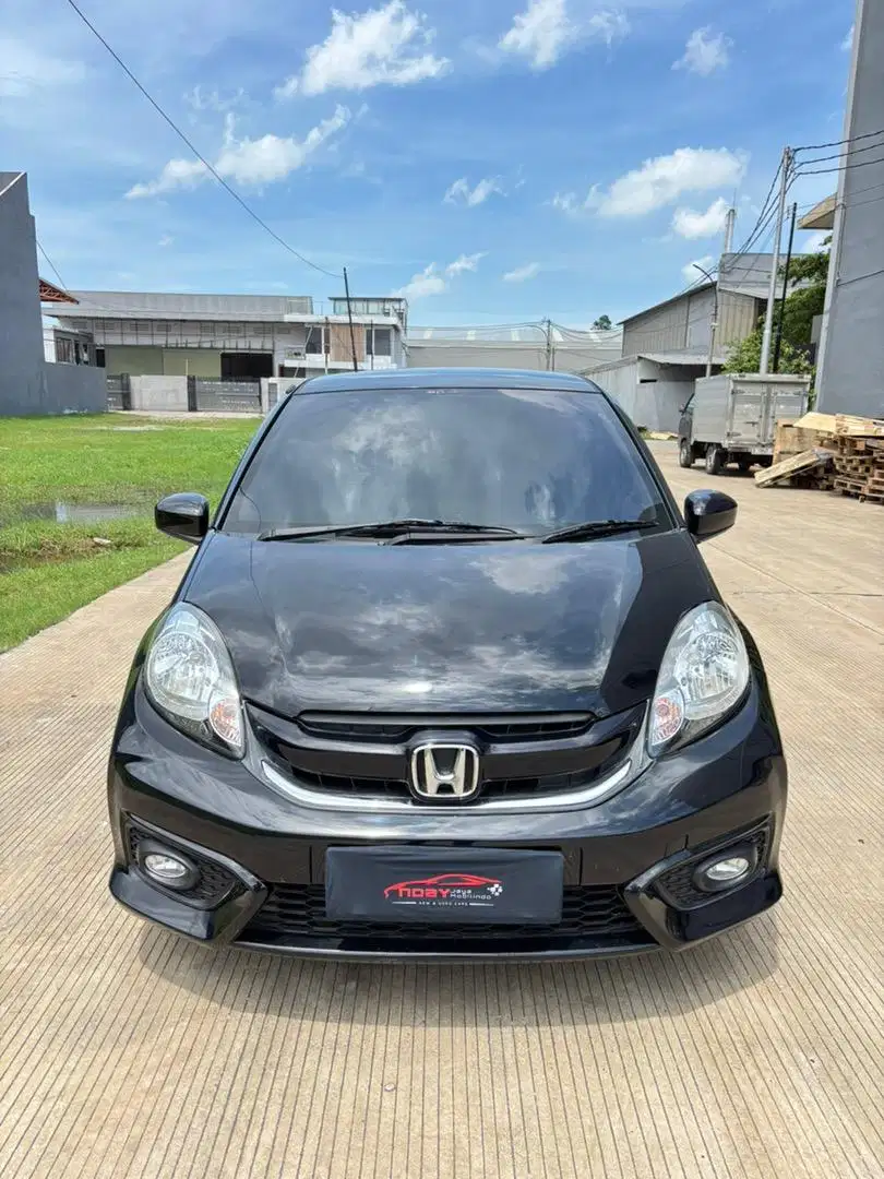 Honda Brio 1.2 E CVT 2017 Automatic ( Hitam Metalik )