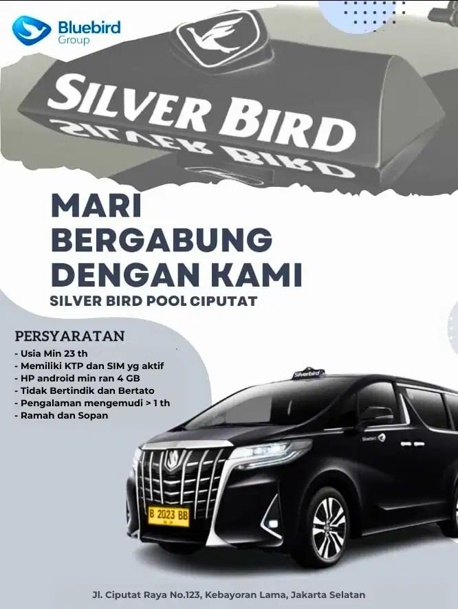 Dibutuhkan Cepat Driver/Pengemudi Area Jakarta