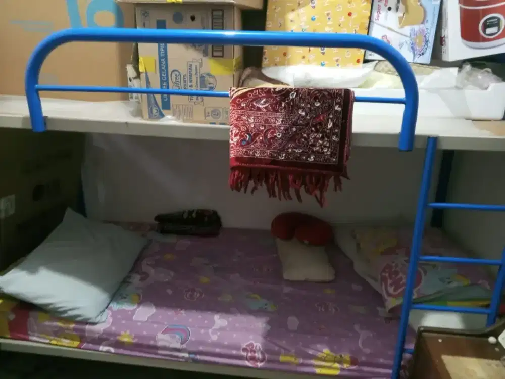 Jual tempat tidur tingkat, eunakk nyaman NEGO cepat aja
