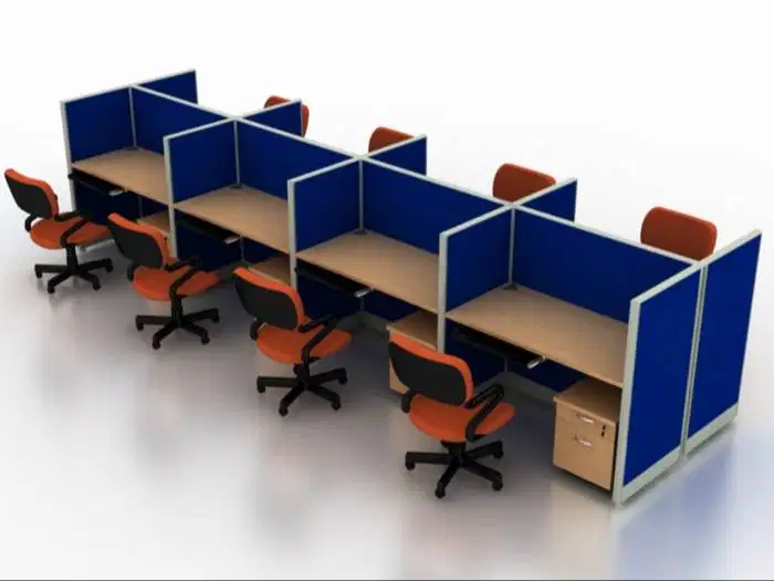 Partisi Meja Kantor 8 orang