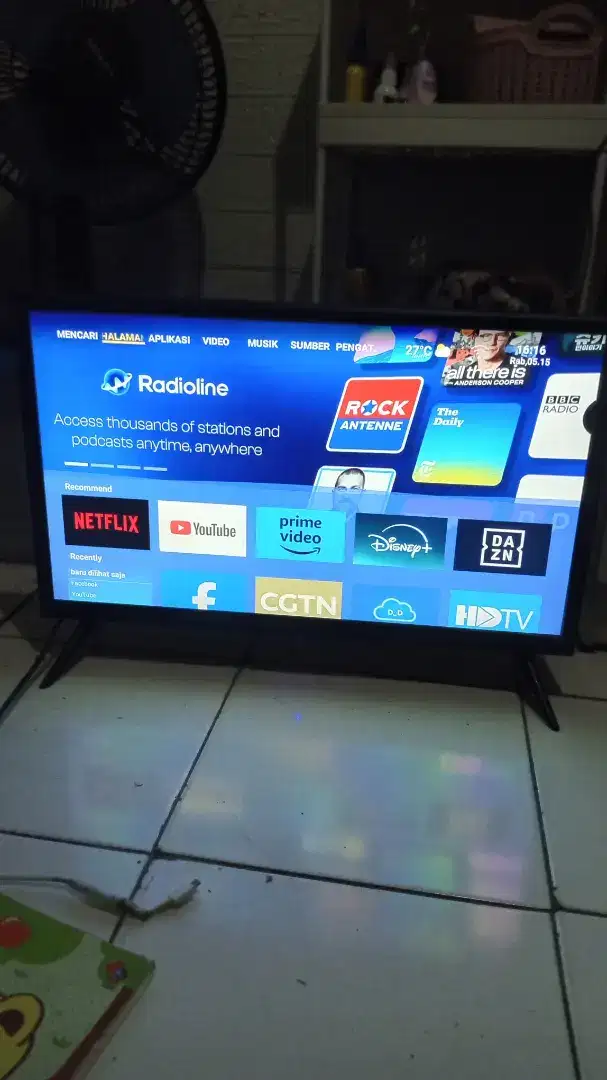 Oubeisi smart tv 27inch