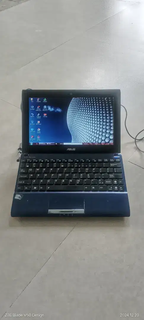 Notebook Asus Eee PC 1025 250GB bisa TT BT HP