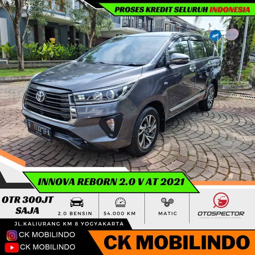 (Dp10jt) Innova Reborn 2.0 V Bensin Matic 2021 ISTIMEWA Kredit Murah