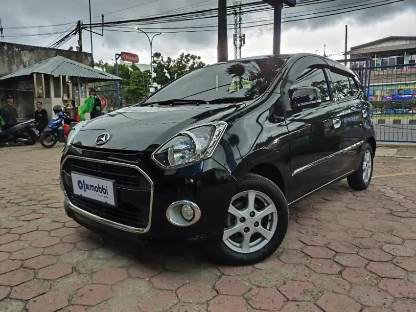 Pajak Panjang TDP 4,5JT Daihatsu Ayla 1.0 X Bensin-AT 2016 Hitam