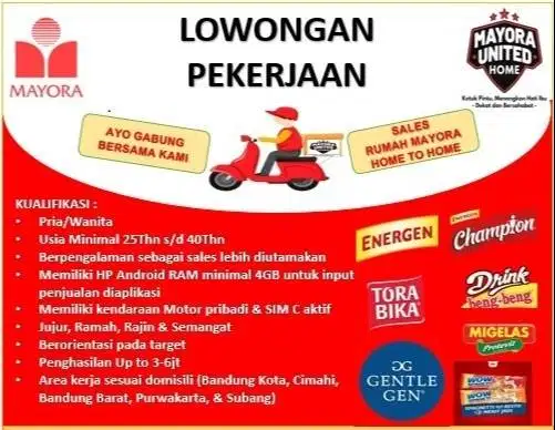 Lowongan Kerja Sales Motoris