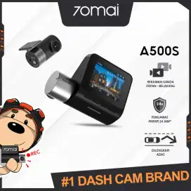 70mai Dash Cam Pro Plus A500s Set 1944P GPS ADAS(Front +Rear Camera)