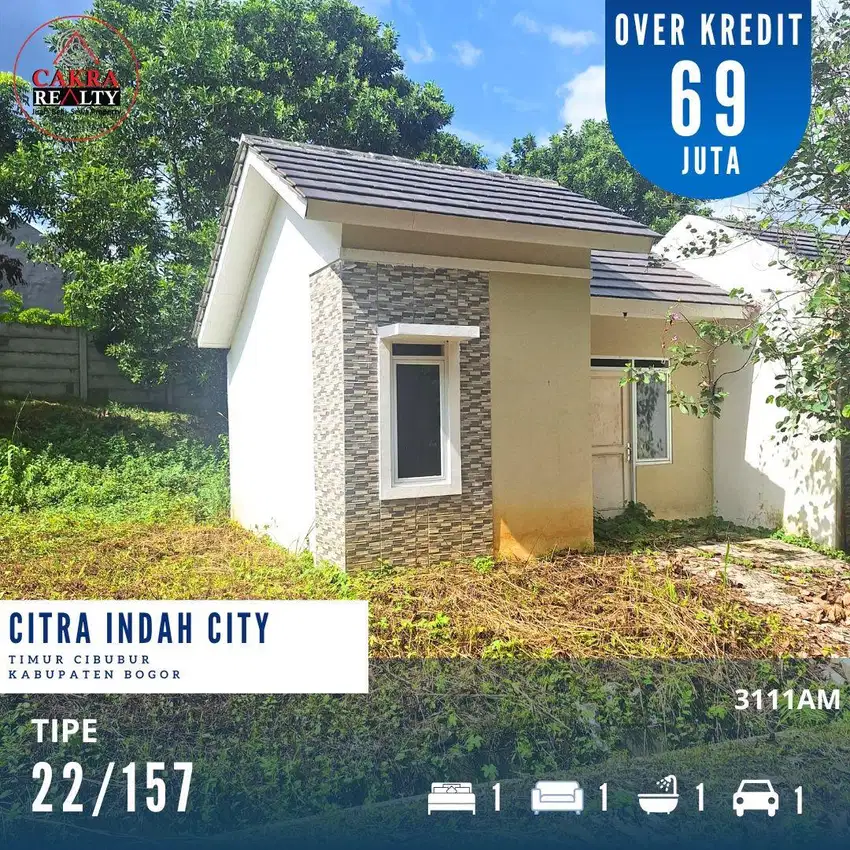 Over kredit murah di citra indah city