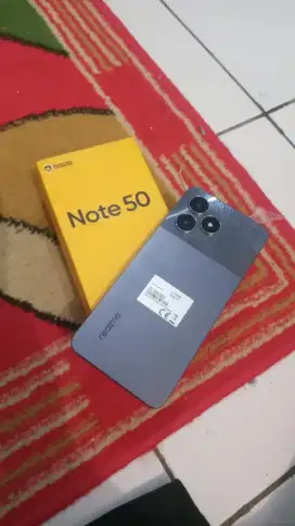 Dijual hp realme note 50 4/64