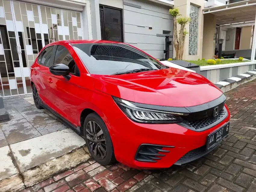 City Hatchback HB RS matic 2021 asli AA full ori istimewa