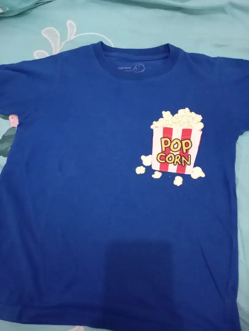 Kaos anak Pop in popcorn