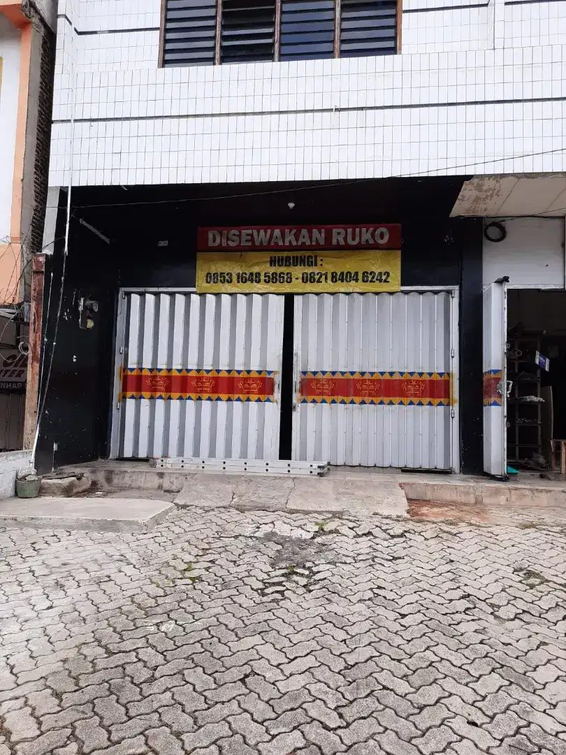 Disewakan ruko 1 lokal