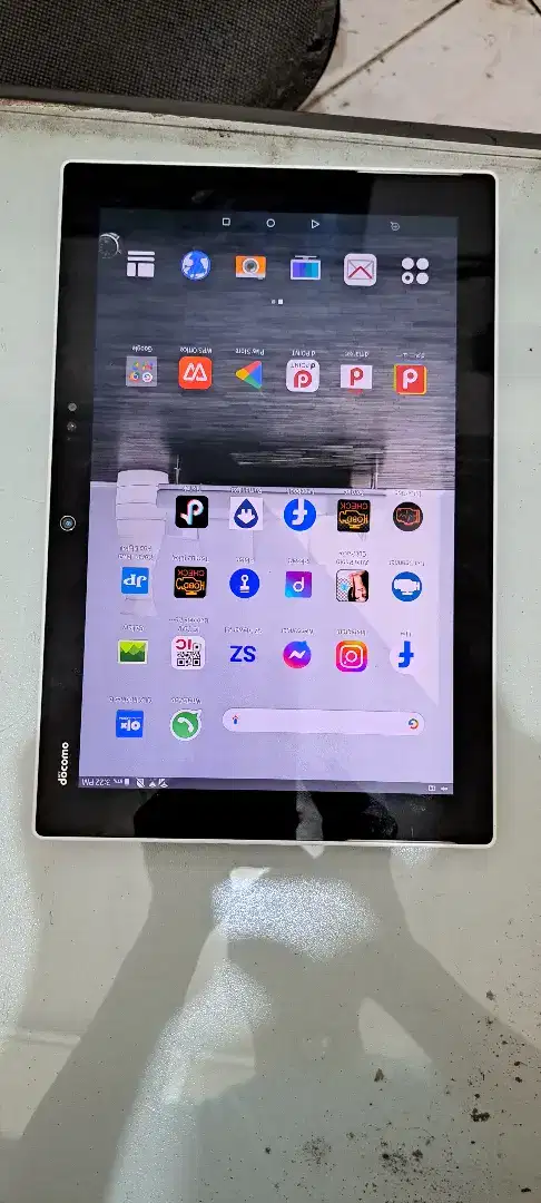 TABLET FUJITSU F04H 4G 3/32 LCD 10,5 NORMAL SEMUA GSM INDONESIA