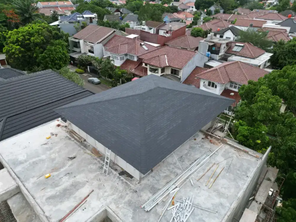 Atap bitumen merek bali bitumen