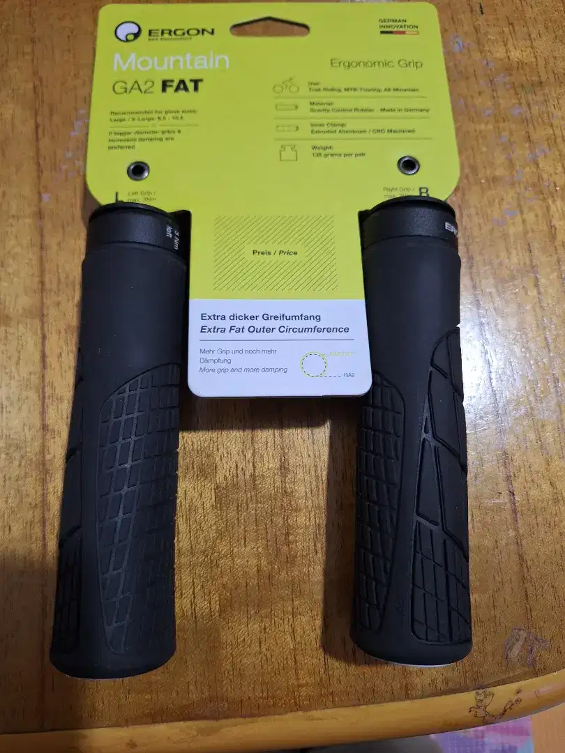 Handgrip, MTB, Seli, Ergon GA2 Fat