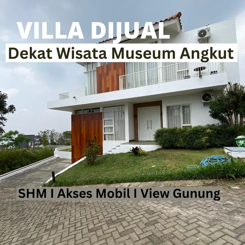 Dijual Villa Dalam Area Hotel View Gunung Kota Batu