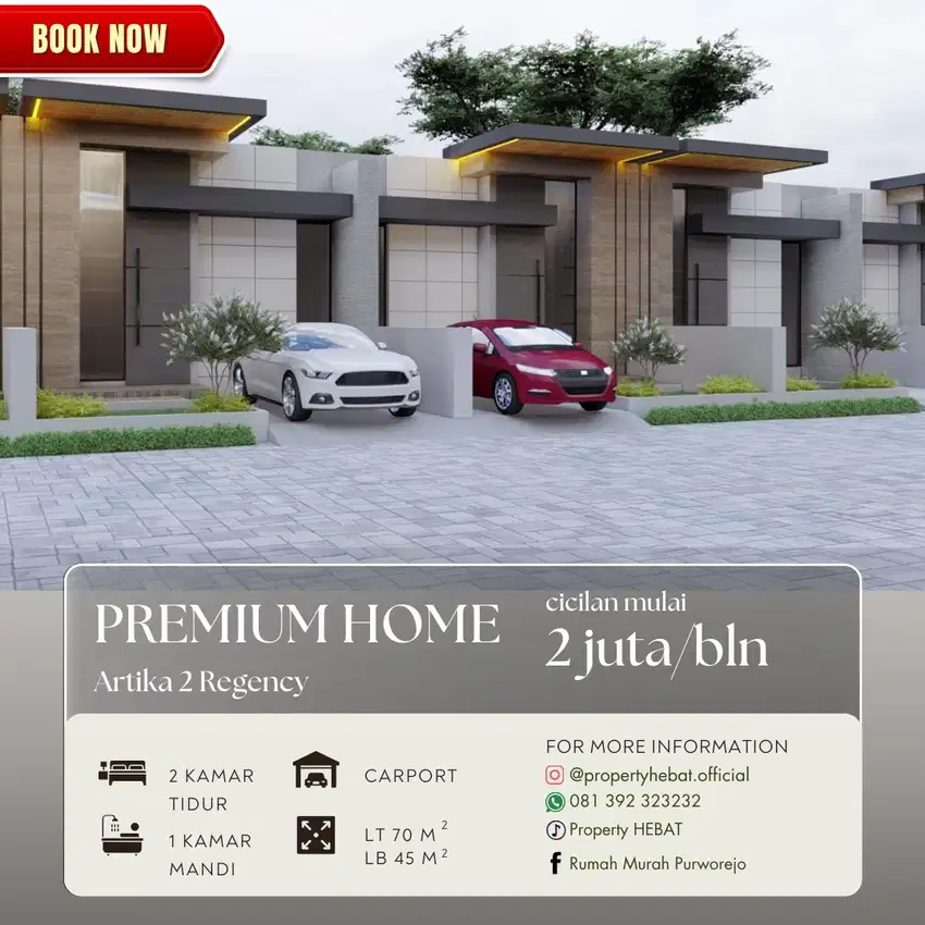 Premium House Harga Murah di Tengah Kota Purworejo