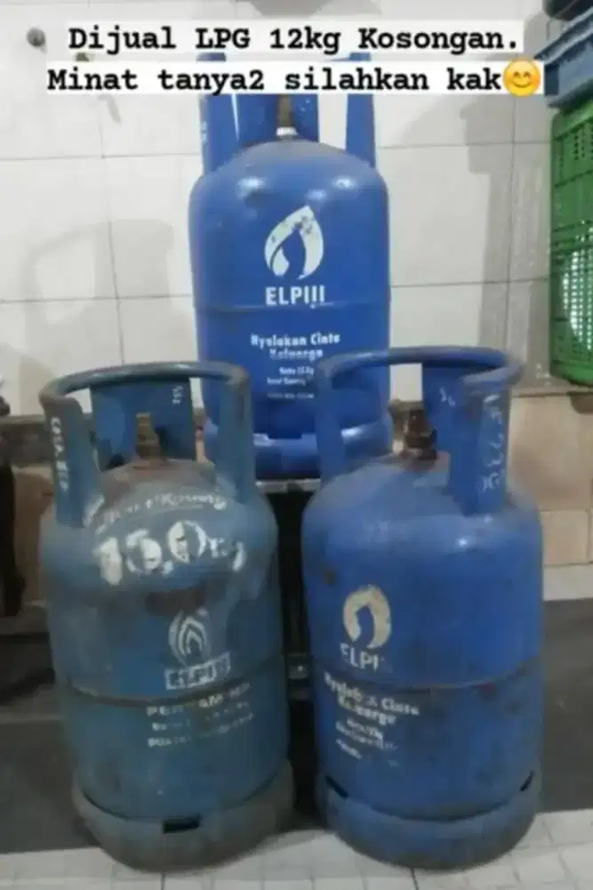 Tabung LPG KOSONGAN 12kg