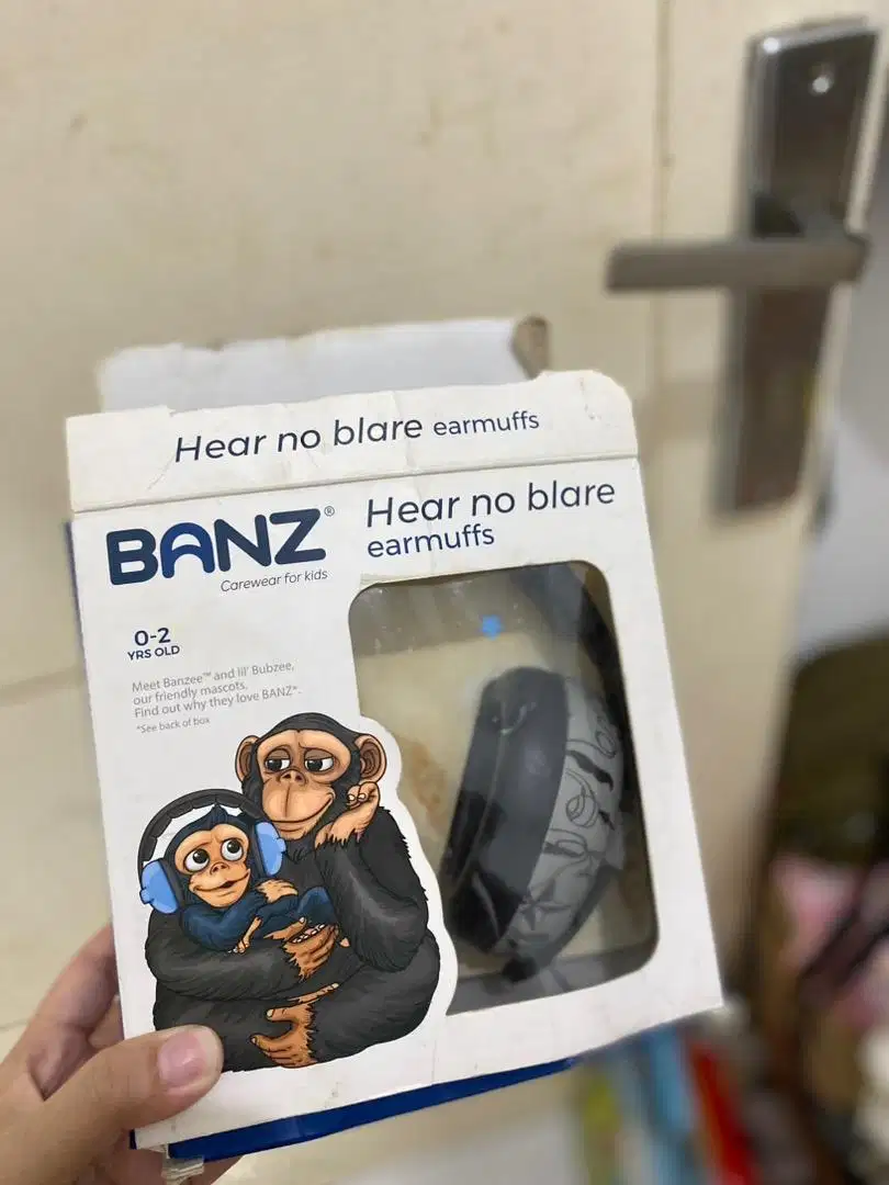 Banz earmuffs penutup telinga bayi