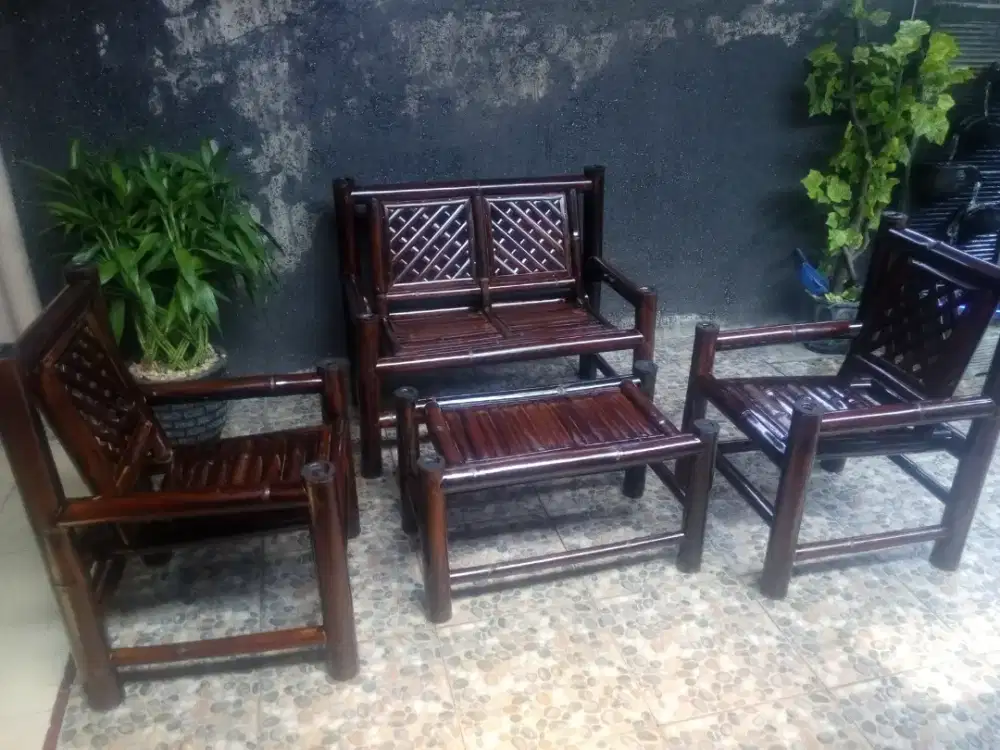 kursi bambu terbaik banget