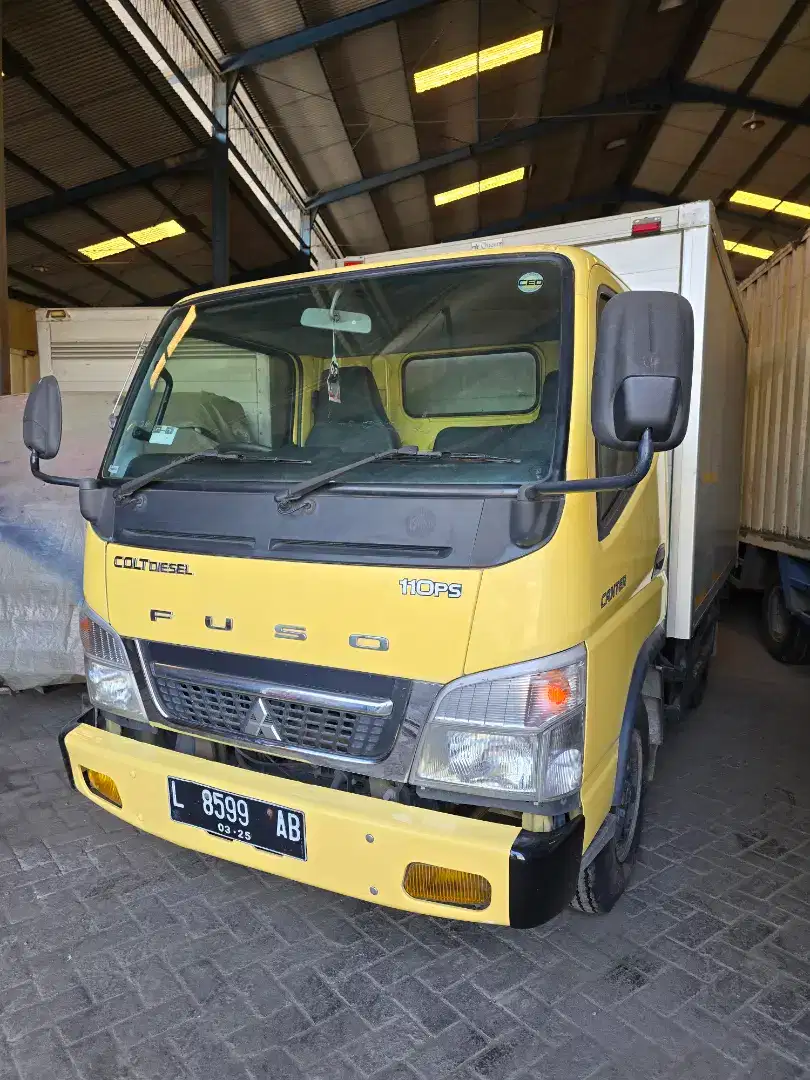 Mitsubishi Canter FE71 110PS Engkel 4roda Box Aluminium 2019 pmk 2020