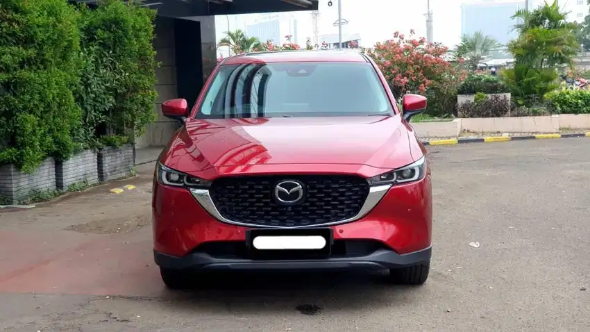 mazda cx5 elite 2022 sunroof merah tangan pertama dari baru audio bose