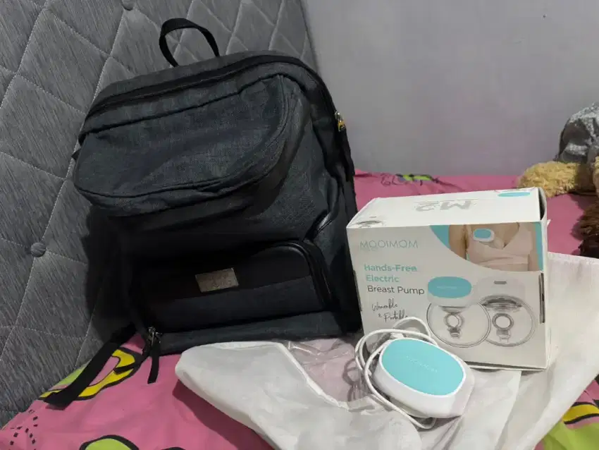 MOOIMOM Hands Free Breast Pump - Pompa ASI Elektrik (Second Like New)